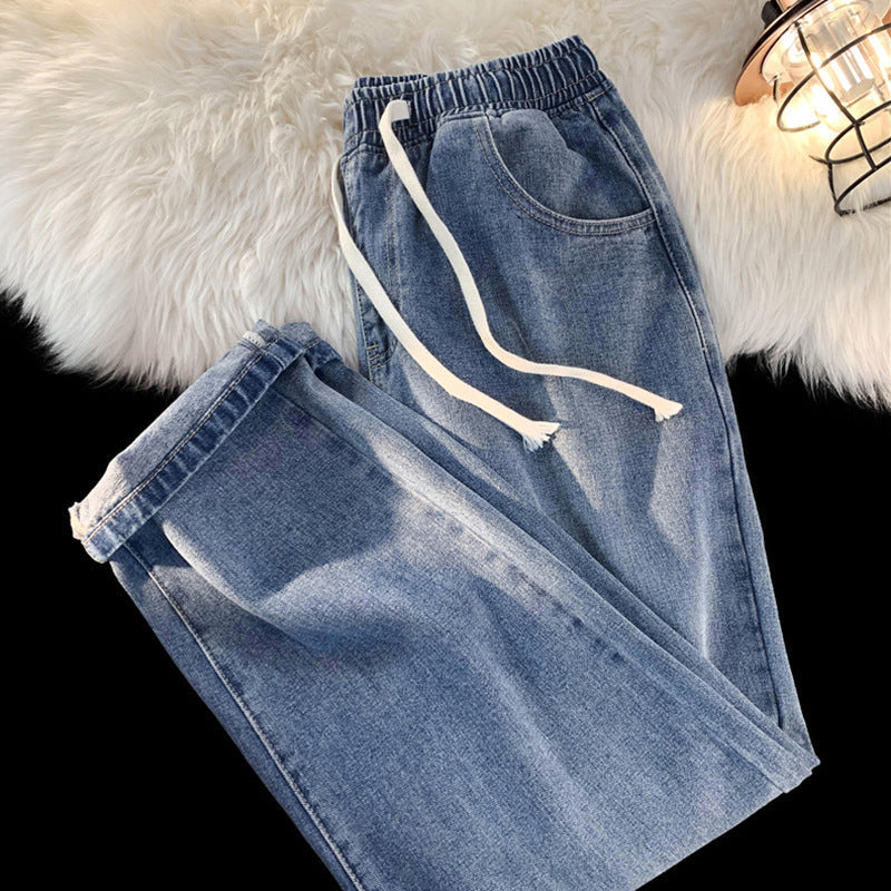 📢🎉50%Rabatt!!!🛍️✨Wärmegefütterte geradbeinige Denim-Jeans für Damen