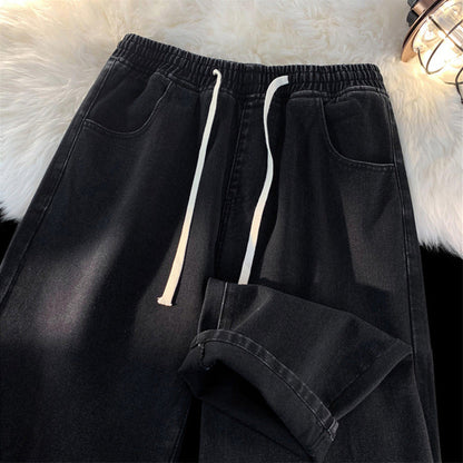 📢🎉50%Rabatt!!!🛍️✨Wärmegefütterte geradbeinige Denim-Jeans für Damen
