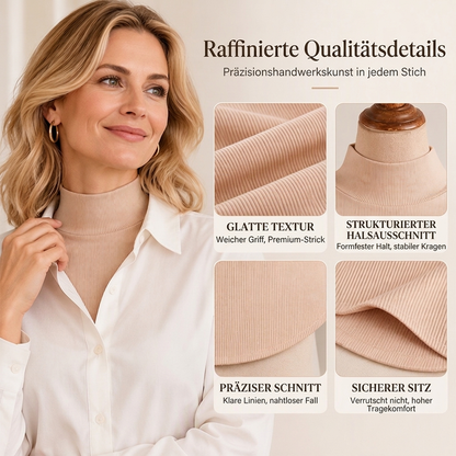Vielseitiger gerippter Kunstkragen für Damen