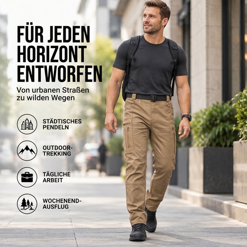 Herren Outdoor Schmal Geschnittene Taktische Cargohose