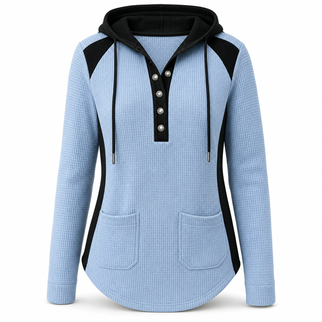 ⏰Letzte Chance! Jetzt zugreifen!⏰ Damen lässiger Strick-Sweatshirt mit V-Ausschnitt