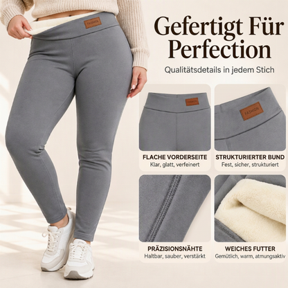 💥Nur wenig übrig!💥 Damen Thermo-Leggings mit hoher Taille und Plüschfutter