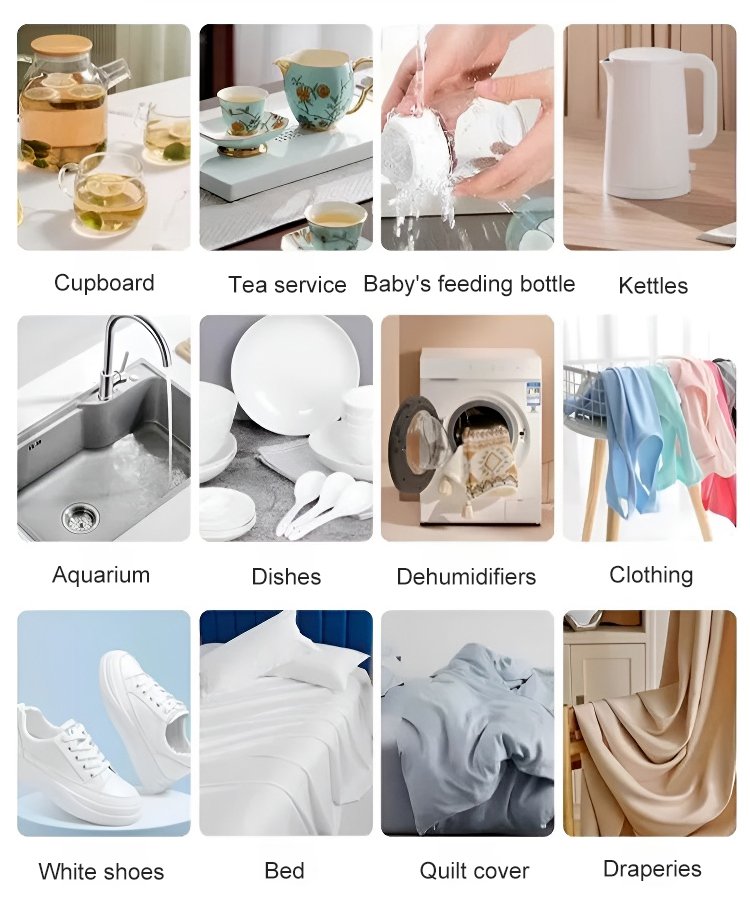 ✨ Explodierte Salzbrausetabletten, vielseitig einsetzbar, wirksame und sichere Fleckenentfernung