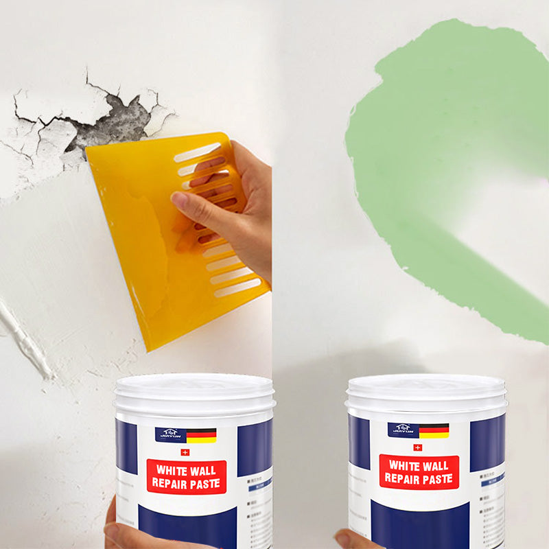 Weiße Wandreparaturpaste