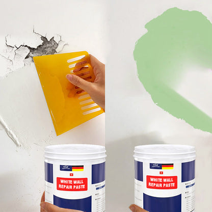 Weiße Wandreparaturpaste