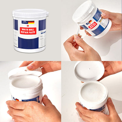 Weiße Wandreparaturpaste